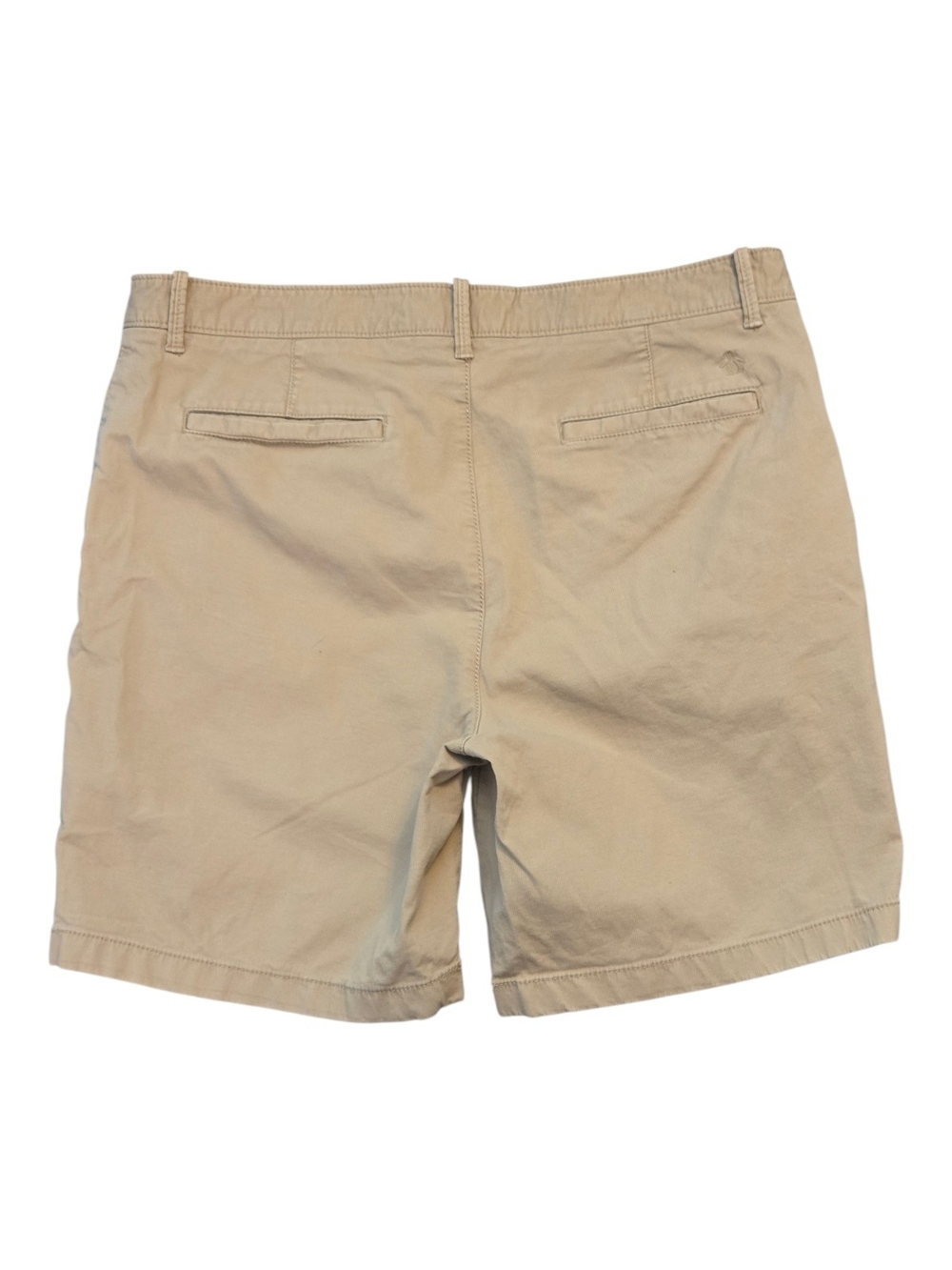 Original Penguin Munsingwear Men's Khaki Flat Front Cotton Chino Shorts - Sz 36 - Picture 2 of 5